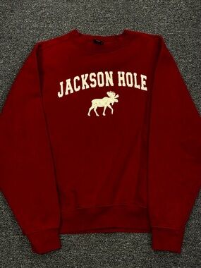 Maroon Crewneck Sweatshirt